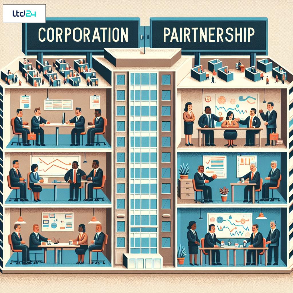 How Is A Corporation Different From A Partnership