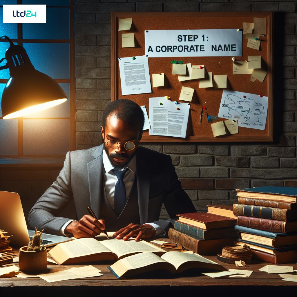 The First Step To Incorporating A Company Is To