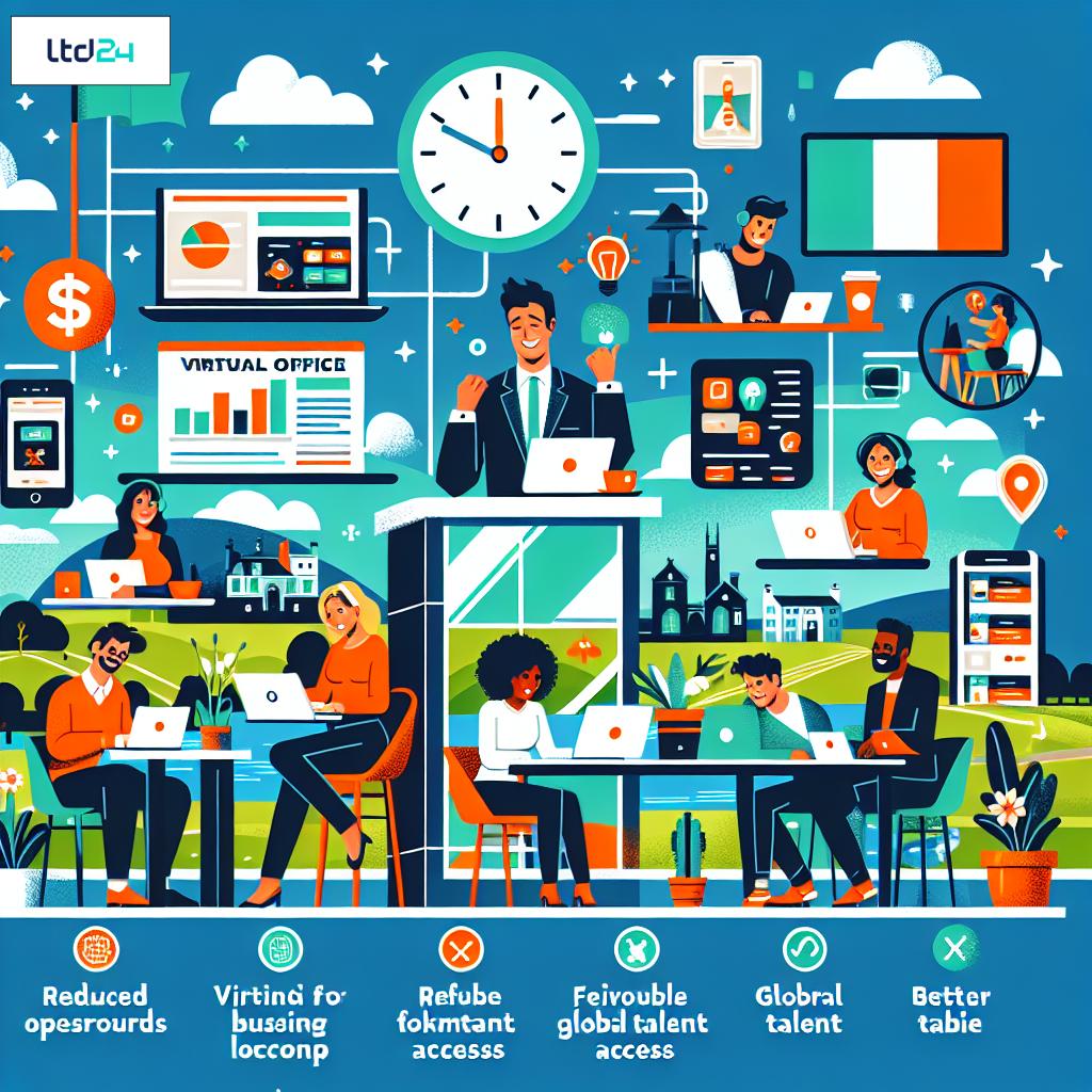 Advantages Of Using A Virtual Office In Ireland For Startups