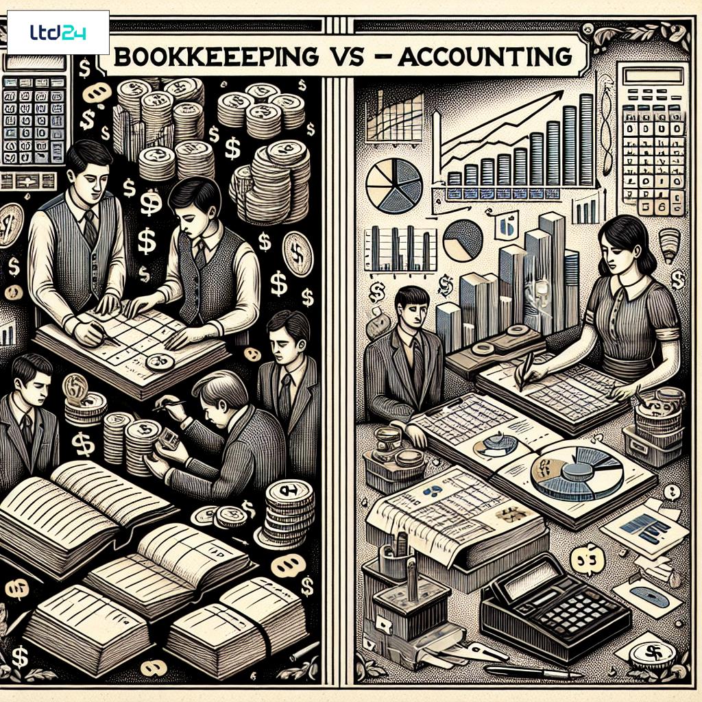 Bookkeeping And Accounting Difference