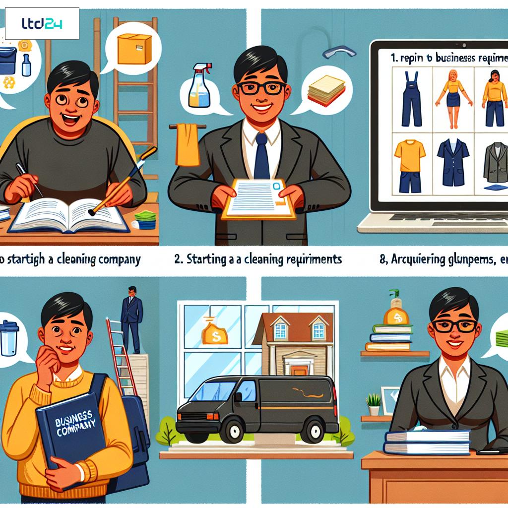How To Open Up A Cleaning Company