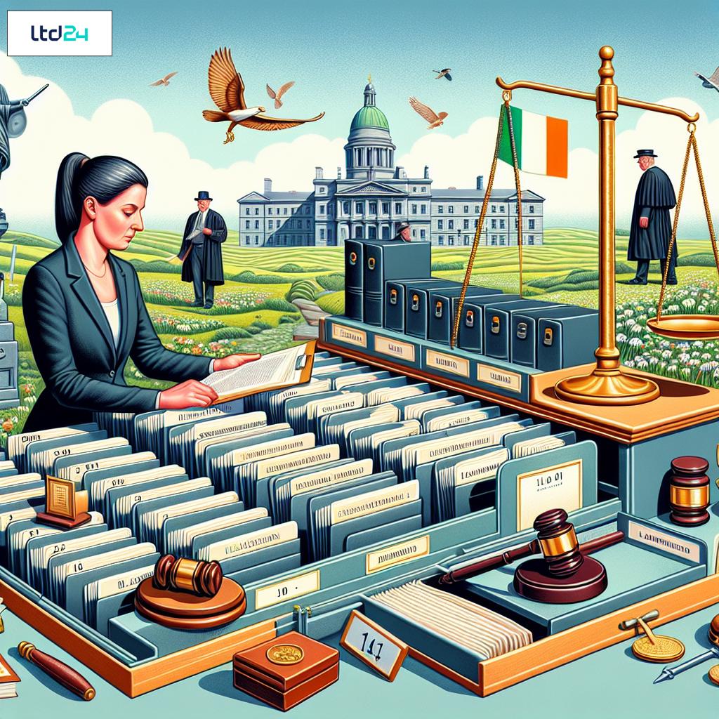 legal obligations for Register of Allotments in Ireland