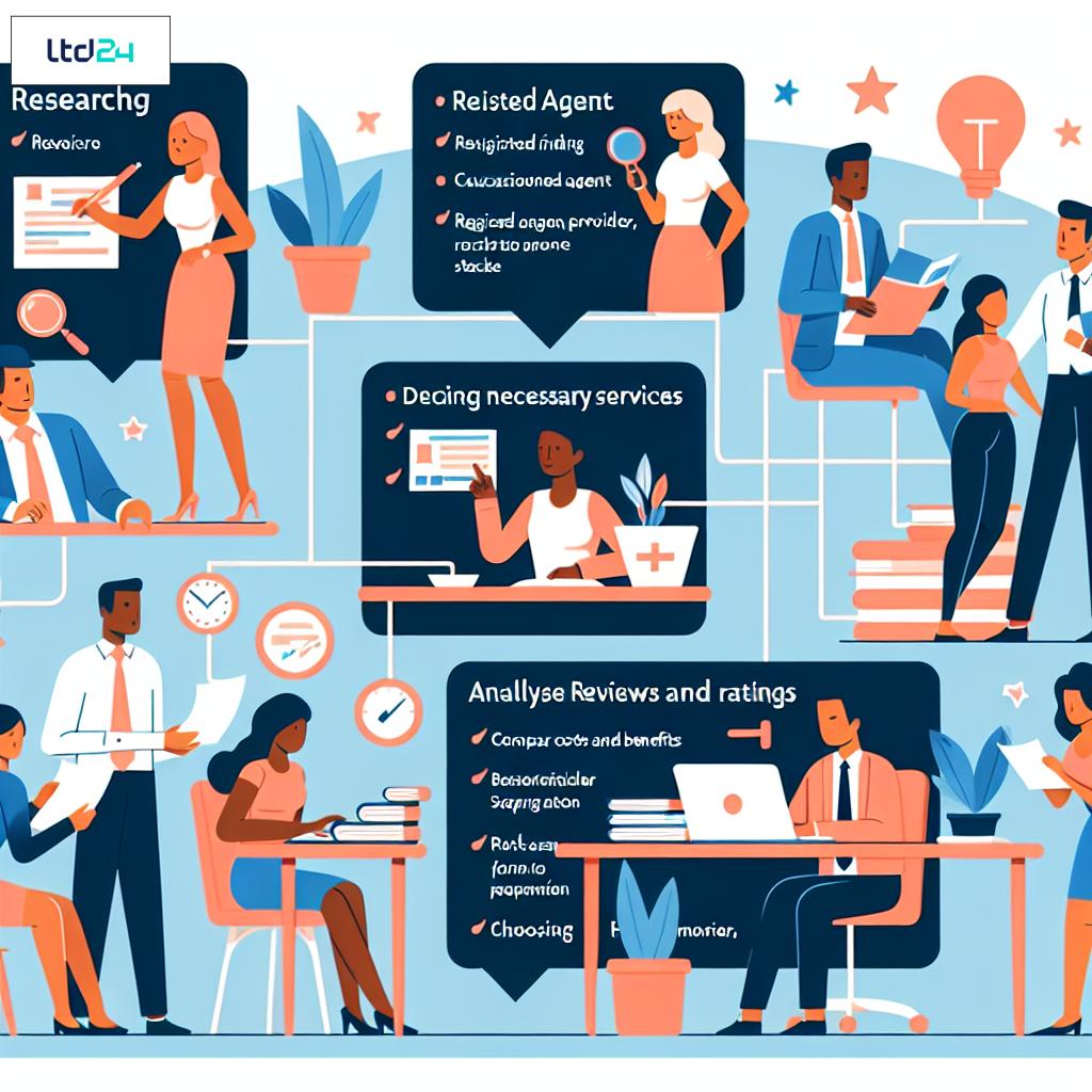 How to find a registered agent for a company: Tips To Choose The Right Service Provider
