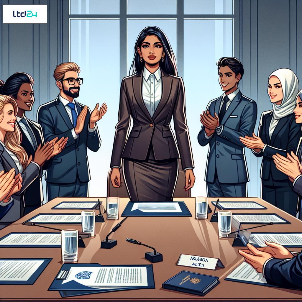 Appointing a new director for UK company registration