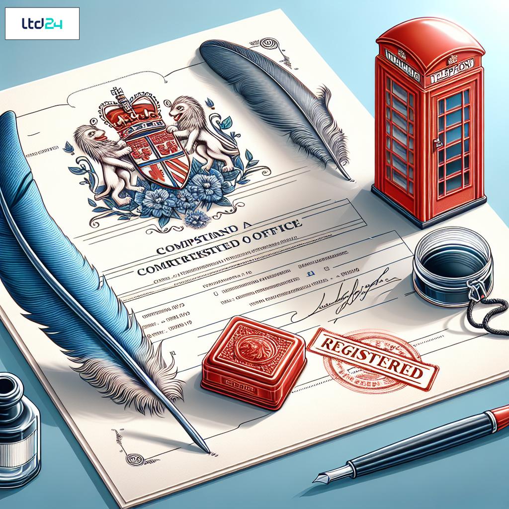 Companies house registered office address for UK company registration