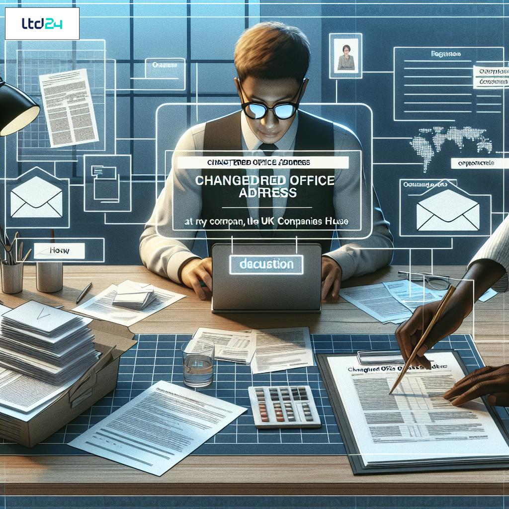 How to change registered office address companies house for UK company registration