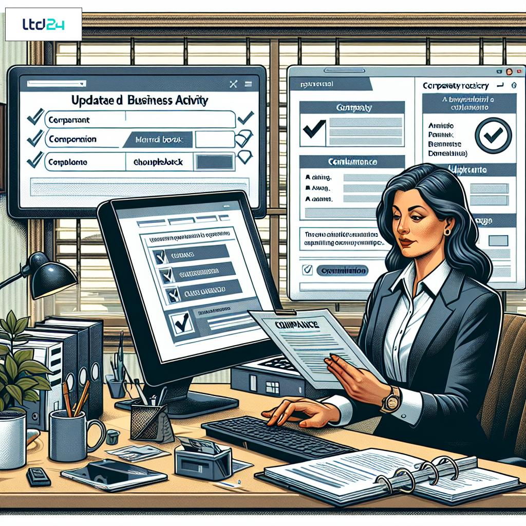How to change your business activity on companies house for business compliance