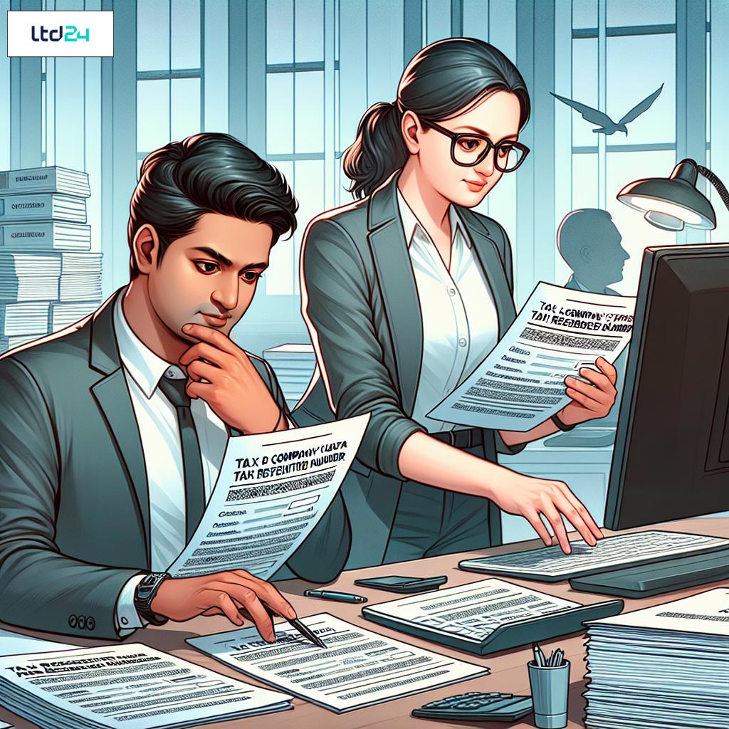 How to find company tax reference number for business compliance