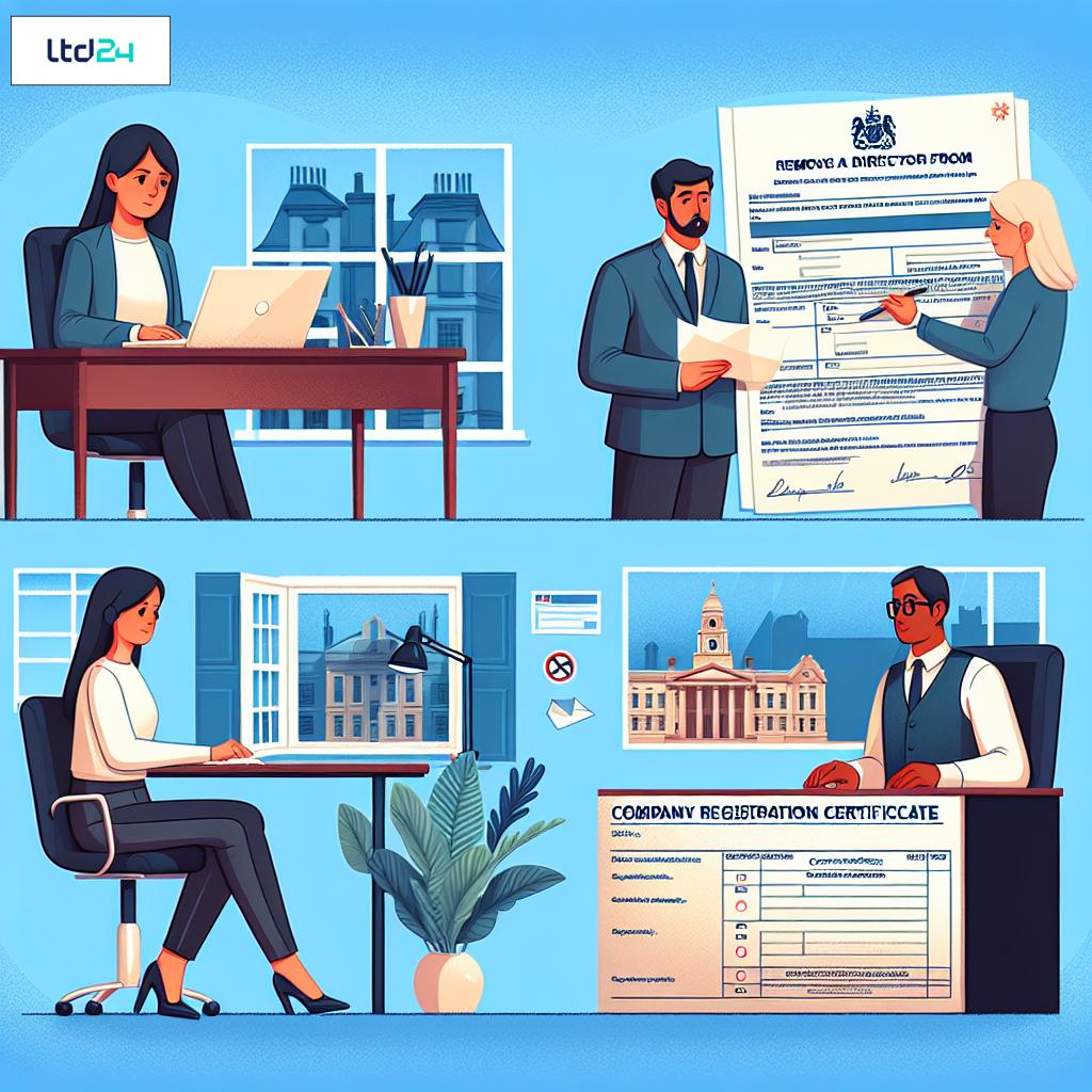 How to remove company director companies house for UK company registration