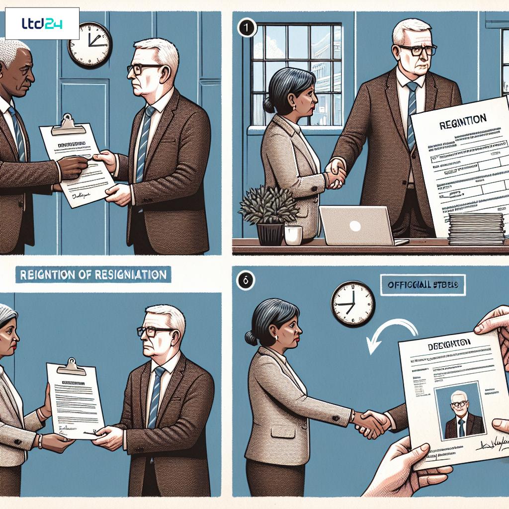 How to resign as a company director for UK company registration
