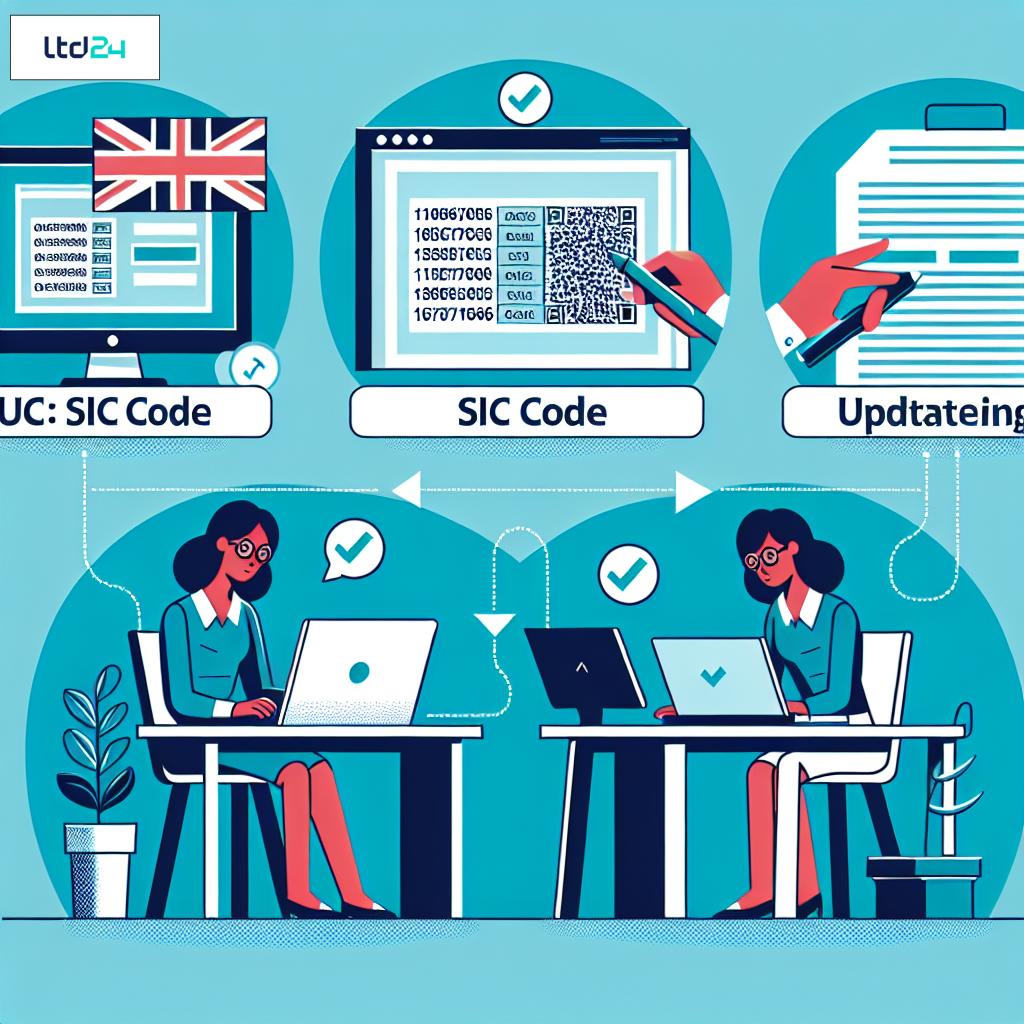 How to update sic code companies house for UK company registration