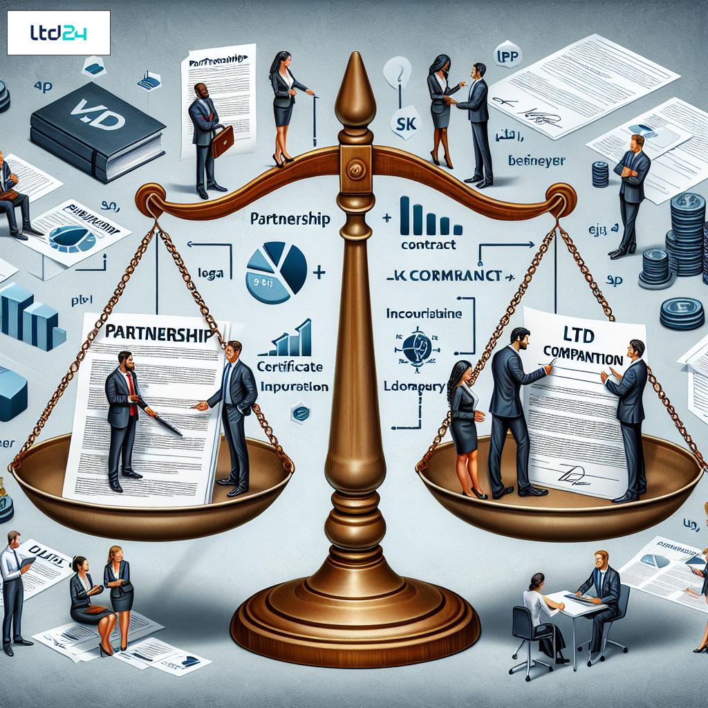 Partnership or ltd company for UK company registration