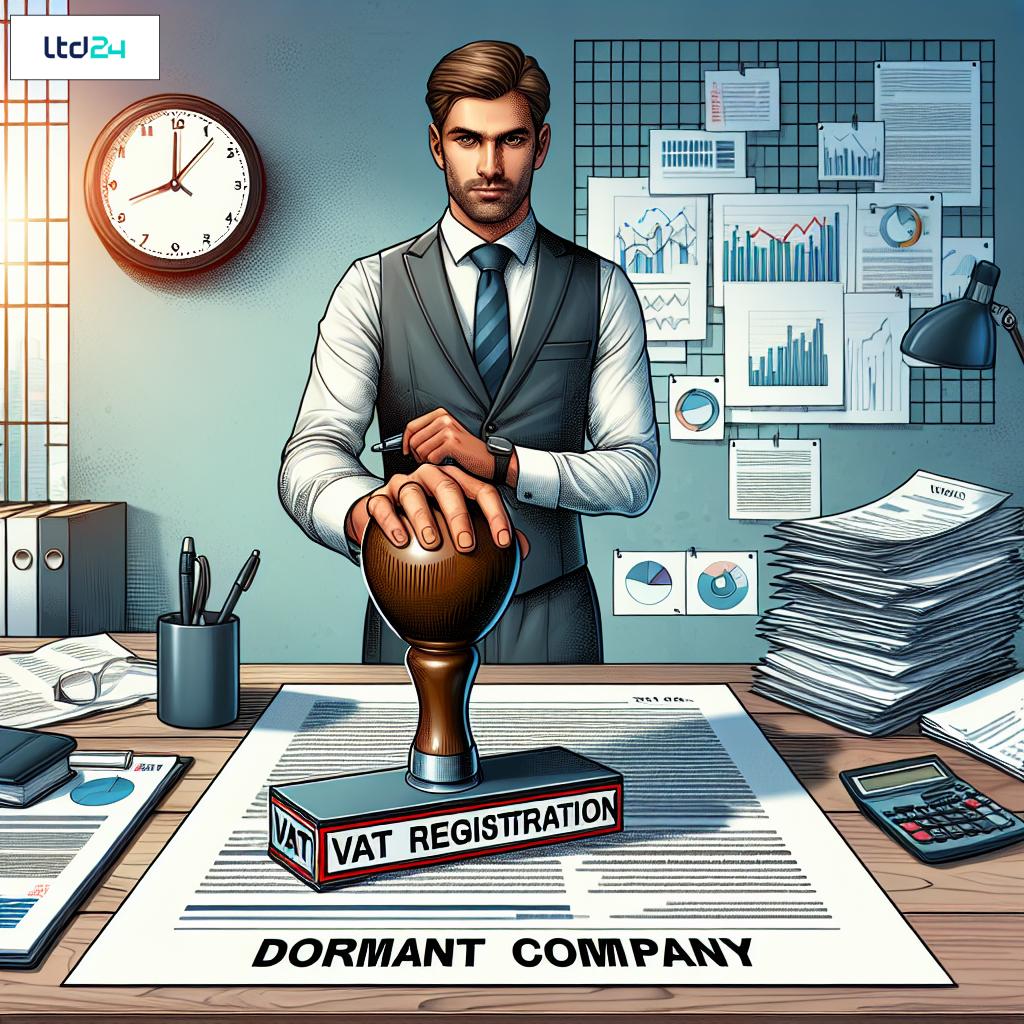 Register dormant company for vat for business compliance