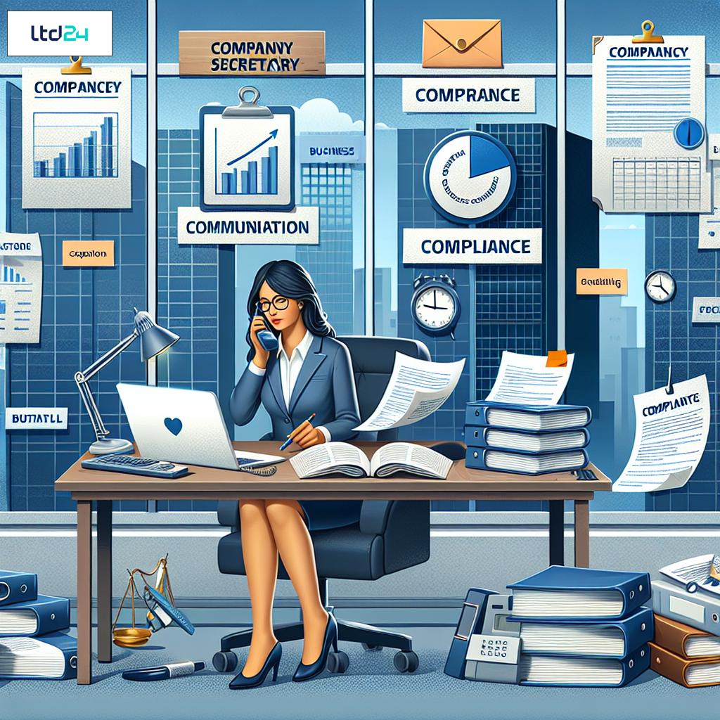 What does company secretary do for business compliance