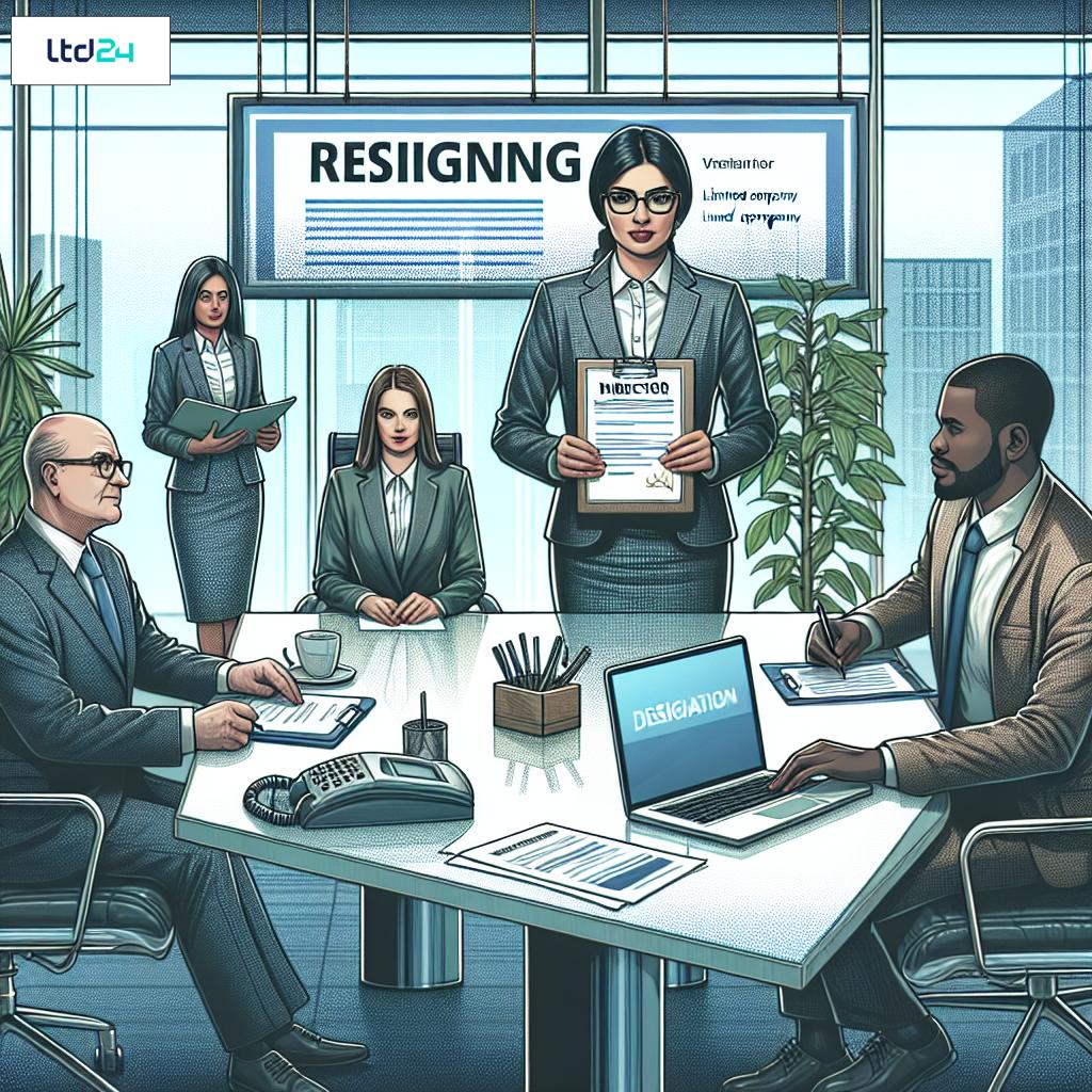 What happens when a director resigns from a limited company for UK company registration