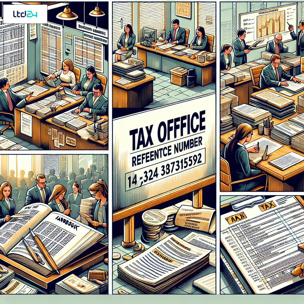 What is the tax office reference number for business compliance
