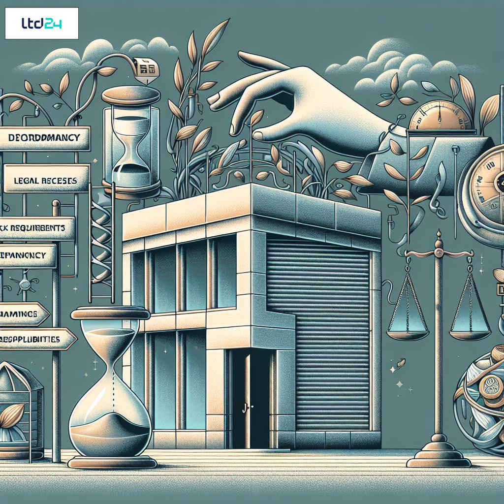 Why would a company be dormant for business compliance