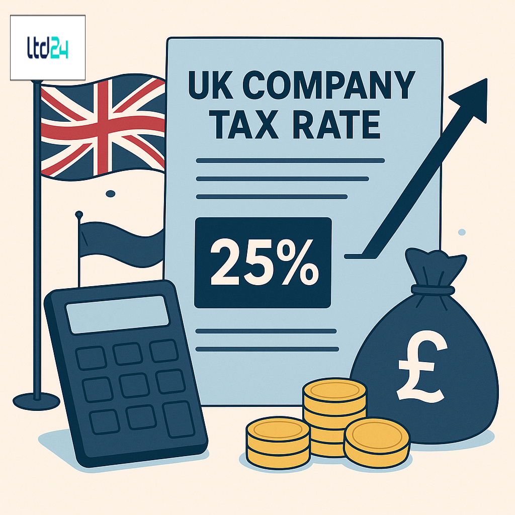 Uk company tax rate