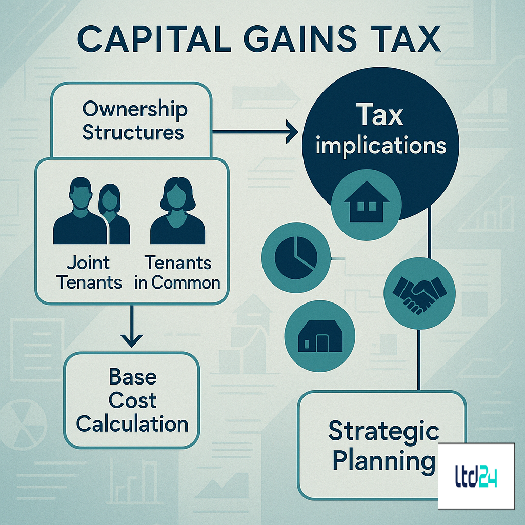 How Does Capital Gains Tax Work With Multiple Owners?